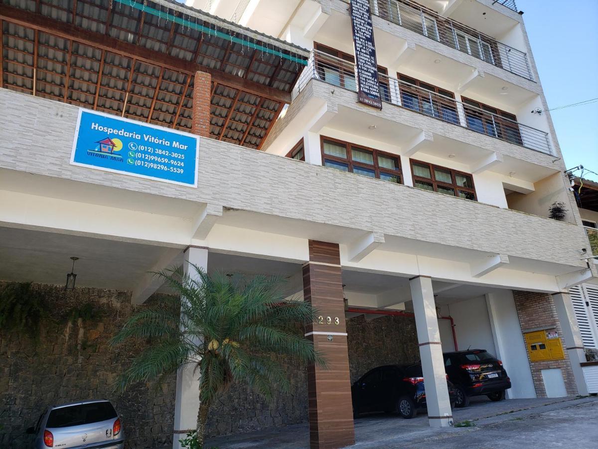 Hospedaria Vitoria Mar Ubatuba Exterior foto